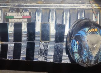 Por andar robando celulares, Guardia Civil detiene a un hombre en #Uruapan