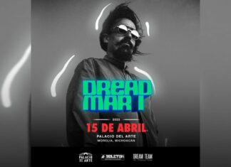 Dread Mar I llega a Morelia este 15 de abril con un show totalmente nuevo