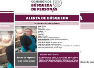 Guardia Civil localiza a una mujer que estaba desaparecida desde enero pasado en Morelia