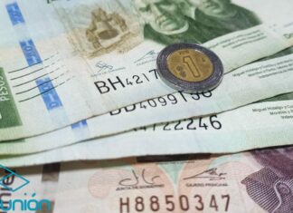 Peso mexicano alcanza cifras de hace cinco años con 18 unidades por dólar