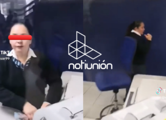 Cliente confronta a cajera por robo de 53 mil pesos en sucursal de BBVA en Morelia