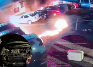 Personas encapuchadas prenden fuego a vehículos en colonia al sur de Morelia