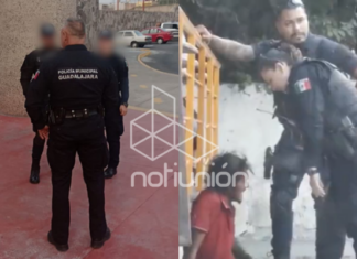 Abuso policial en Guadalajara: policías dan descargas eléctricas a persona en situación de calle