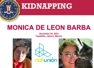 El FBI difunde videos del secuestro de ciudadana estadounidense en Jalisco