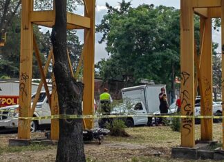 Motociclista muere al chocar contra un arbol en el periferico norte de Morelia