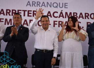 Alcalde de Tarimbaro gestiona e inicia obra carretera del seminario a el trébol
