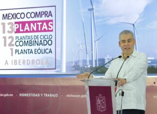 Gobernador de Michoacán asegura que adquisición de plantas de Iberdrola no generará endeudamiento para los mexicanos