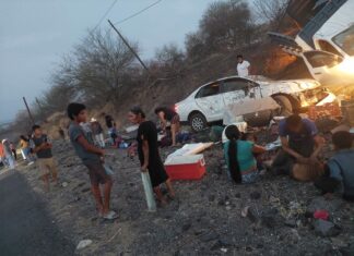 Un niño murió y 10 quedaron heridos en accidente en Cuatro Caminos