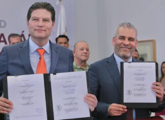 Morelianos más seguros con firma de convenio de seguridad entre el Estado y el Municipio