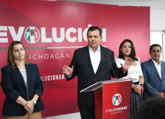 PRI Michoacán exige justicia para Sergio Ochoa Vázquez tras atentado