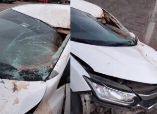 Sanción Social localiza presunto vehículo relacionado la muerte de una persona #Morelia