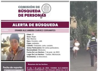 Identifican a mujer desnuda en Morelia como desaparecida de Taretan