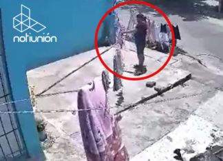 Video: Conoce a ‘Lady Tendedero’ captada robando ropa recién lavada
