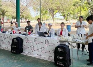 Servicio médico gratuito en Apatzingán con el programa Salud en tu Familia