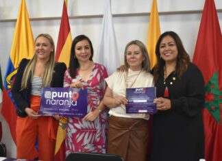 Instalan primer Punto Naranja en Universidad Magno Americana