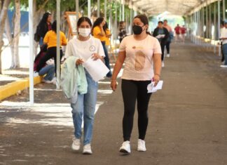 Exitosa primera jornada de exámenes de nuevo ingreso en la UMSNH