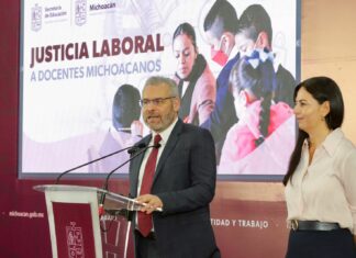 Gobernador de Michoacán asegura otorgará base a más de 7 mil docentes sin intermediarios