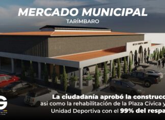 Tarímbaro en camino la modernización; respaldan construcción del Mercado Municipal