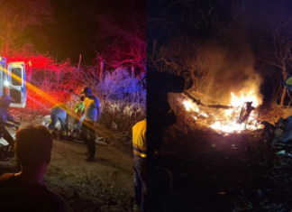 Ataque con explosivos a camioneta de la Fiscalía del Estado en Tlajomulco deja 3 policías muertos y 10 heridos