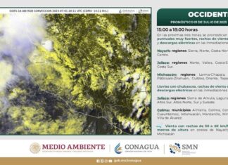 Continuarán fuertes lluvias en Michoacán, llama PC a no bajar la guardia