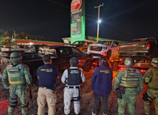 Recupera FGE siete camionetas con reporte de robo con violencia