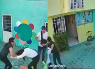 Maestra de Kínder es golpeada y amenazada por dos padres de familia