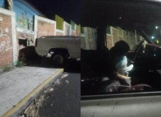 Hombre en estado de ebriedad derrumba pared de Kínder en Morelia