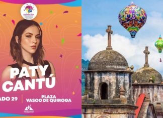 Patty Cantú en el Cantoya Fest de Pátzcuaro