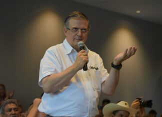 Marcelo Ebrad comprometido con la seguridad en Michoacán