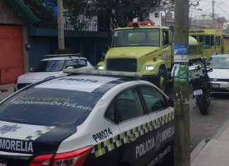 Una persona murió tras incendio en Morelia