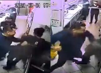 Empleado es golpeado por un hombre al no atenderlo de inmediato