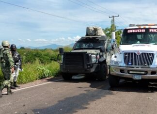Guardia Civil busca a los responsables de quema de vehículo en Apatzingán
