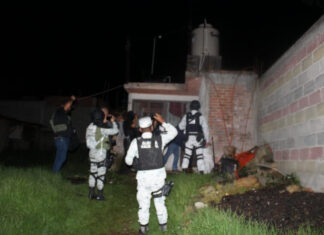 En cateo, asegura Fiscalía General inmueble presuntamente relacionado en conductas delictivas en Pátzcuaro