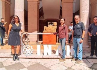 Hallan Chac Mool en Pátzcuaro, Michoacán