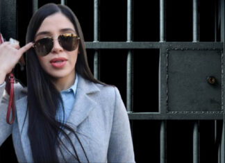 Emma Coronel sale de prisión con libertad supervisada