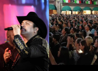 Julión Álvarez logra reunir más de 100 mil personas en el Grito de Independencia en Morelia