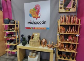 Por primera vez, artesanía michoacana participa en expo latinoamericana de proveeduría