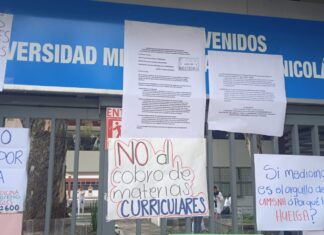 Estudiantes de medicina de la UMSNH denuncian cobro de materias curriculares, infraestructura deficiente y acoso