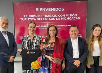 Sectur promocionará a Michoacán en Houston como destino turístico y de inversión