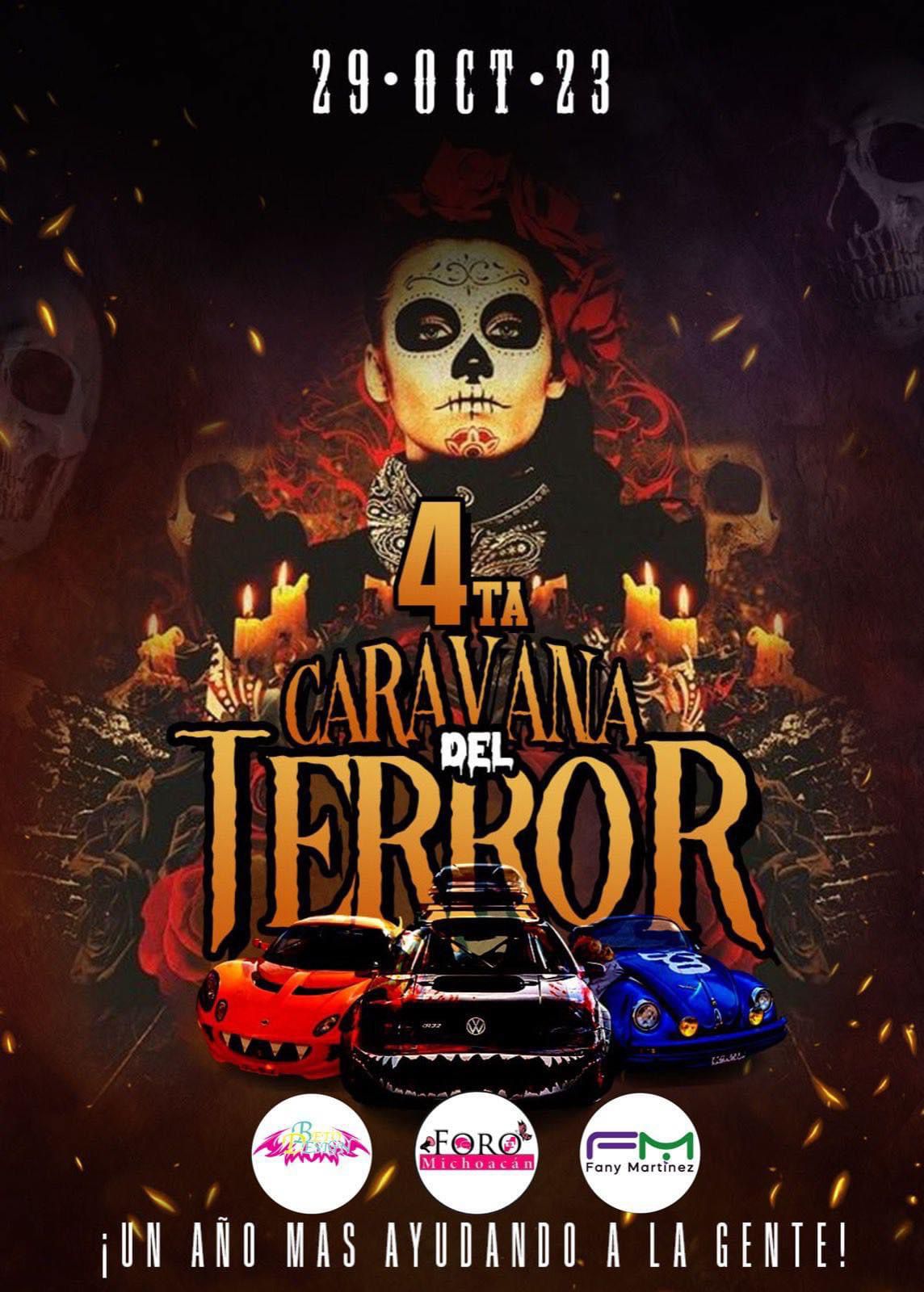 Es hoy es hoy la Caravana del Terror 2023 en Morelia Notiuni n