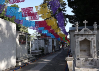 Listo el Panteón Municipal para este Día de Muertos