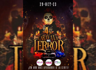¡Es hoy es hoy! la Caravana del Terror 2023 en #Morelia