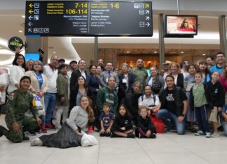Repatriados Michoacanos de Israel Regresan a México con el Apoyo de la Fuerza Aérea Mexicana