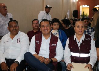 Torres Piña promueve reformas y defiende a la 4T en Tarímbaro