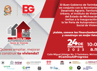 Primer Feria de Autoproducción Social de Vivienda en Tarímbaro
