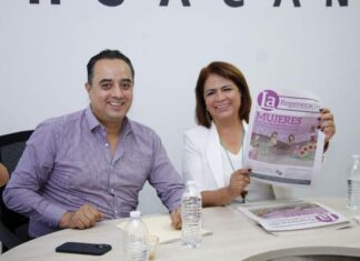 Se reúne Fabiola Alanís con la dirigencia de Morena