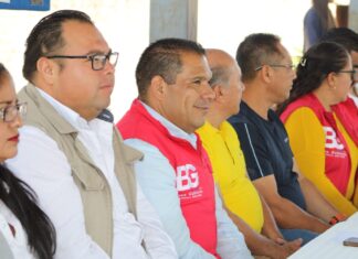 Entrega Bladimir González material de construcción a 6 escuelas de Tarímbaro
