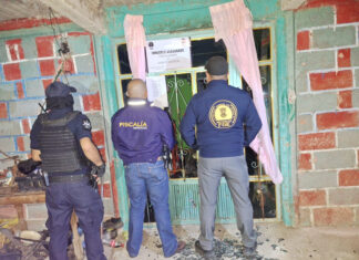 En cateo realizado en Maravatío, asegura FGE inmueble y recupera dos motocicletas con reporte de robo