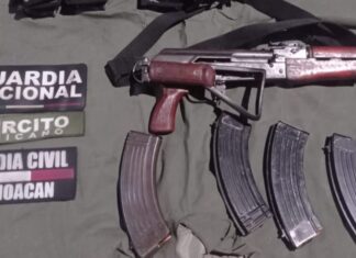 Guardia Civil de Uruapan detiene a 2 presuntos integrantes de célula delictiva