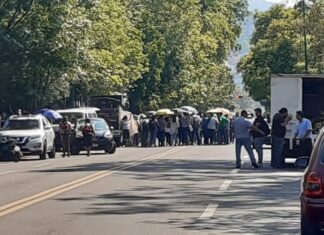 Expresiones CNTE Michoacán con baja convocatoria, maestros prefieren dar clases